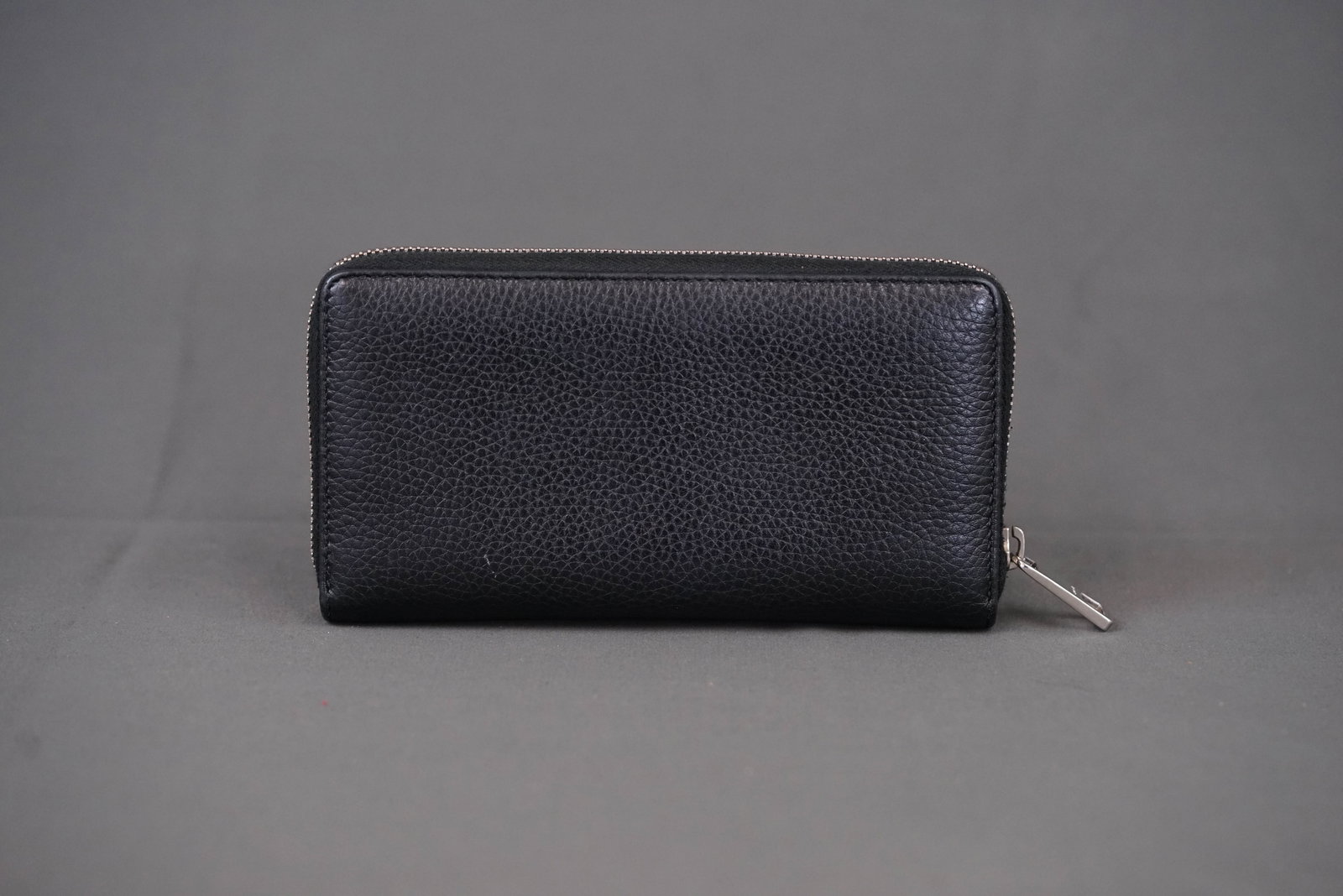 GUCCI DURIAN LEATHER ZIP WALLET W/ BOX & DUST COVER - 5