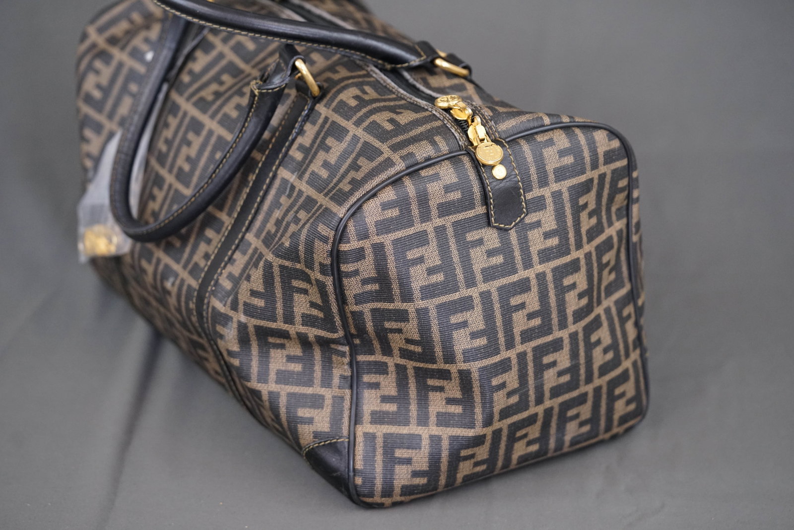 FENDI ZUCCA BOSTON BAG - 10