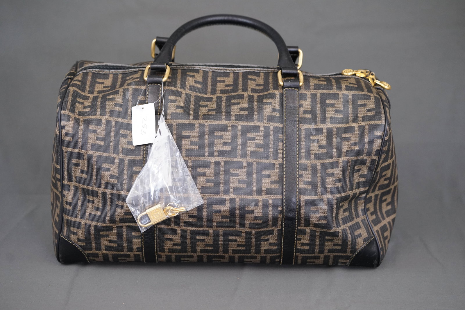 FENDI ZUCCA BOSTON BAG - 7