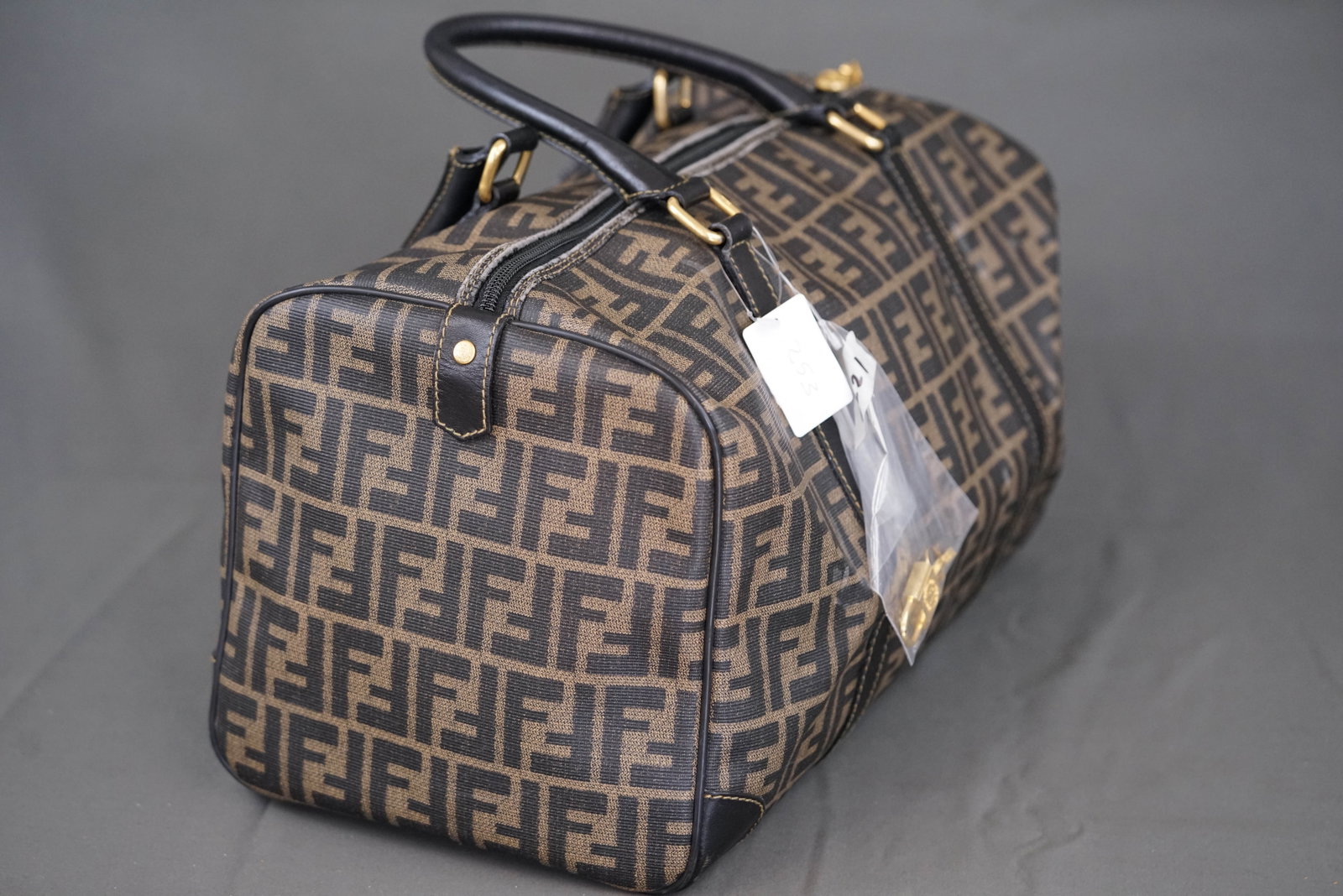 FENDI ZUCCA BOSTON BAG - 8