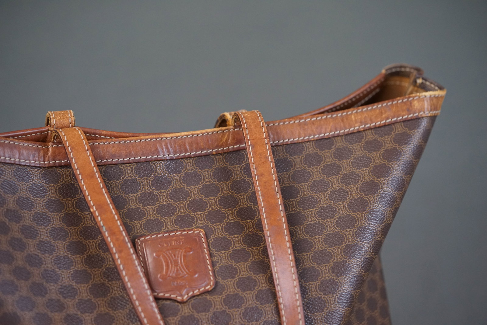 CELINE MACADAM TOTE BAG - 5