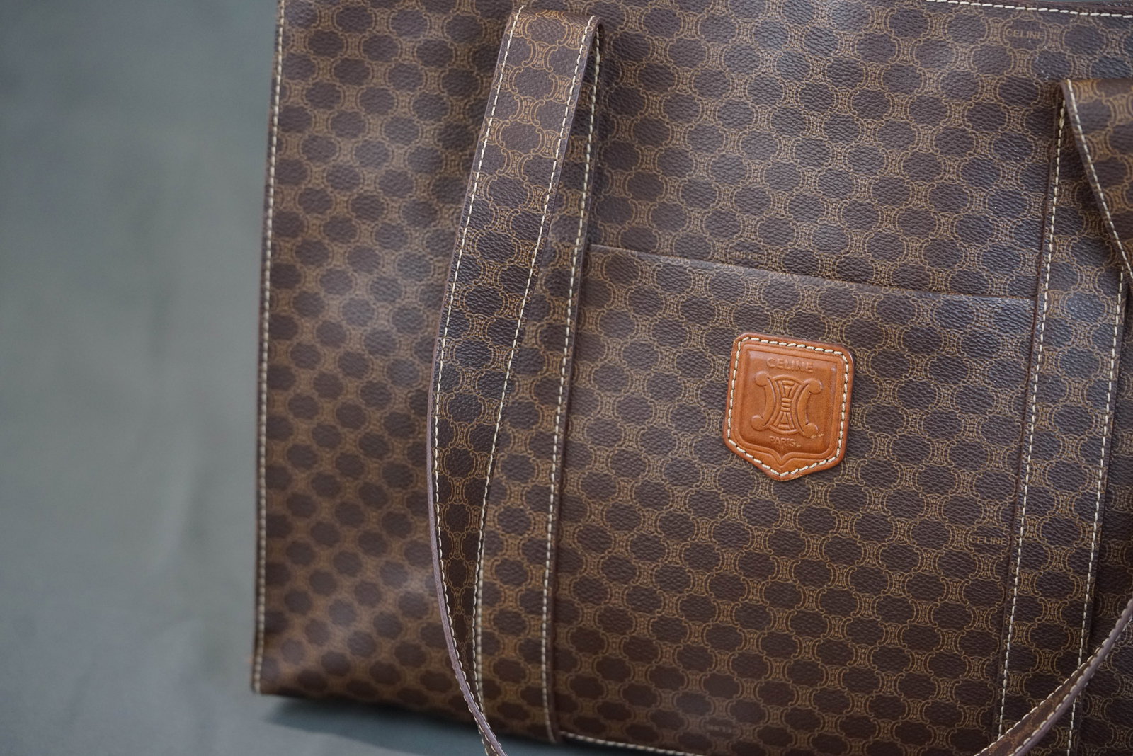 CELINE MACADAM TOTE BAG - 3
