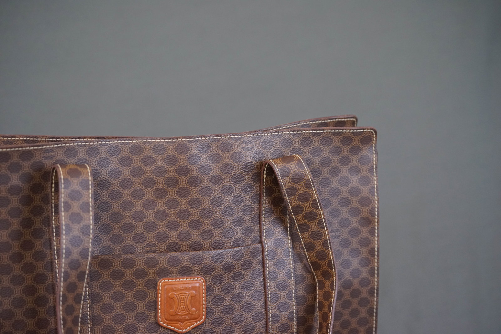CELINE MACADAM TOTE BAG - 4