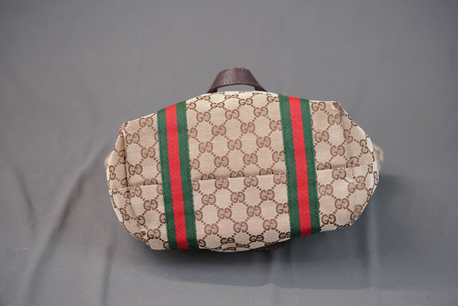 GUCCI GG CANVAS SHERRY LINE TOTE BAG 203998 - 9