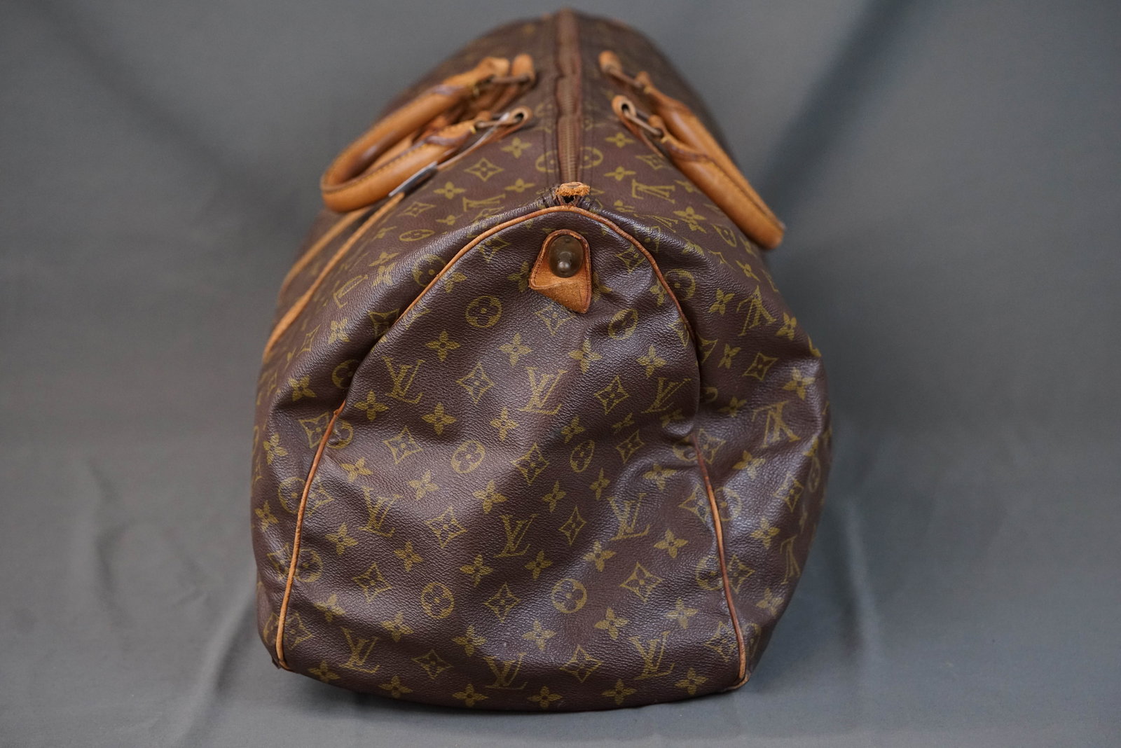 LOUIS VUITTON MONOGRAM KEEPALL 55 BOSTON BAG M41424 - 7