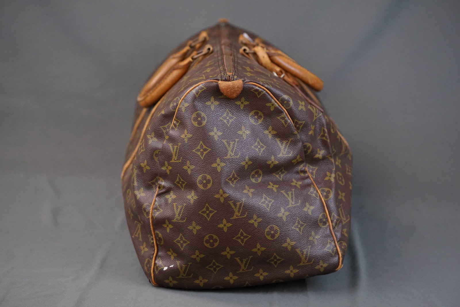 LOUIS VUITTON MONOGRAM KEEPALL 55 BOSTON BAG M41424 - 8