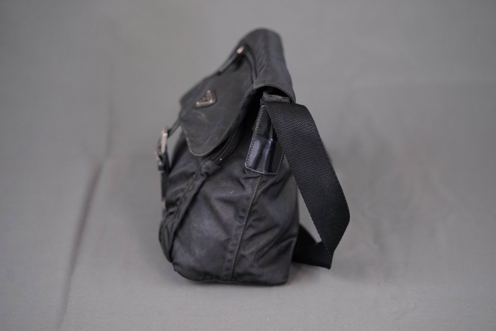 PRADA TESUTO SHOULDER BAG - 7
