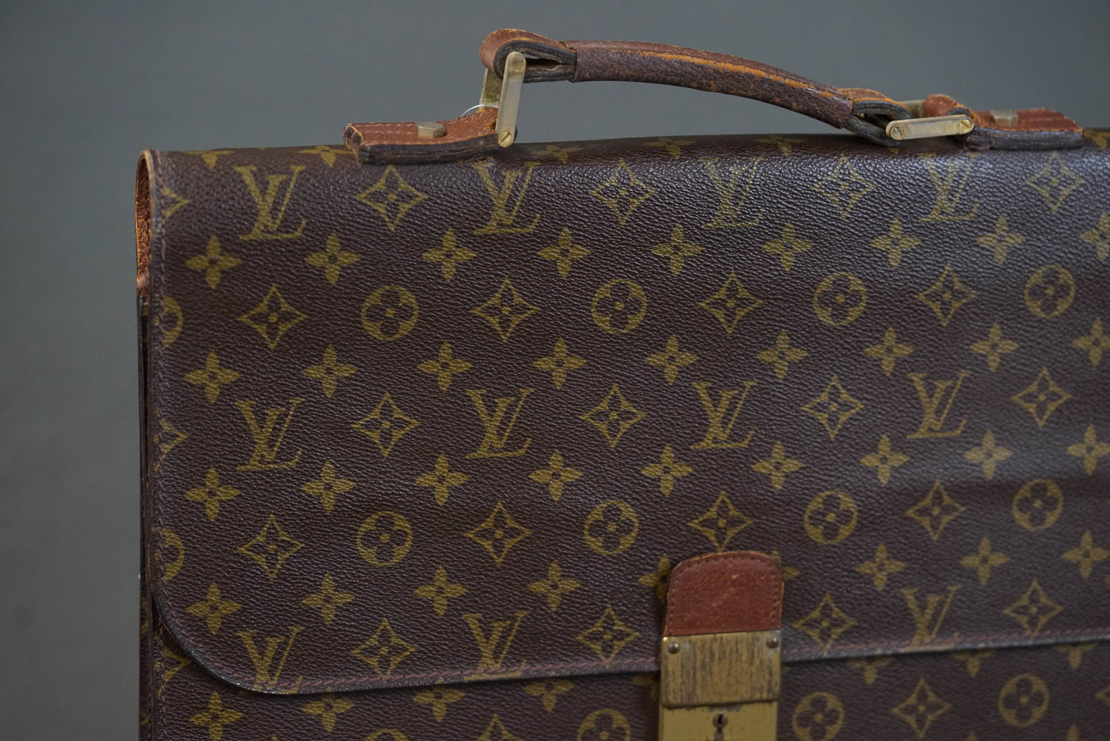 LOUIS VUITTON MONOGRAM SERVIETTE BRIEFCASE M53331 - 2