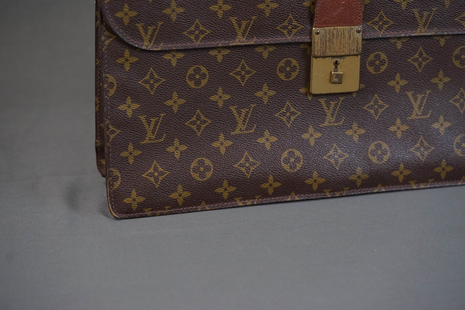 LOUIS VUITTON MONOGRAM SERVIETTE BRIEFCASE M53331 - 3