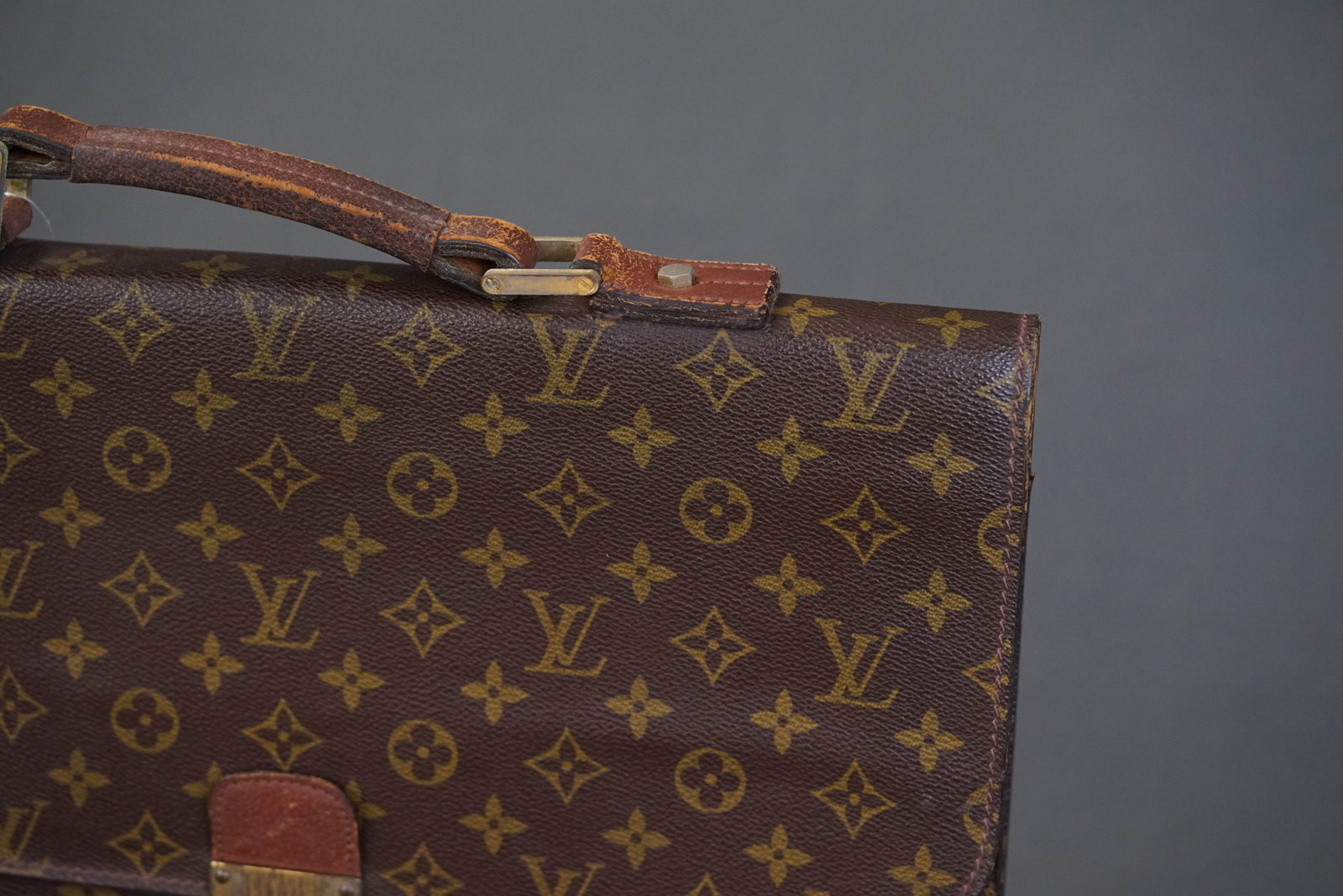 LOUIS VUITTON MONOGRAM SERVIETTE BRIEFCASE M53331 - 4