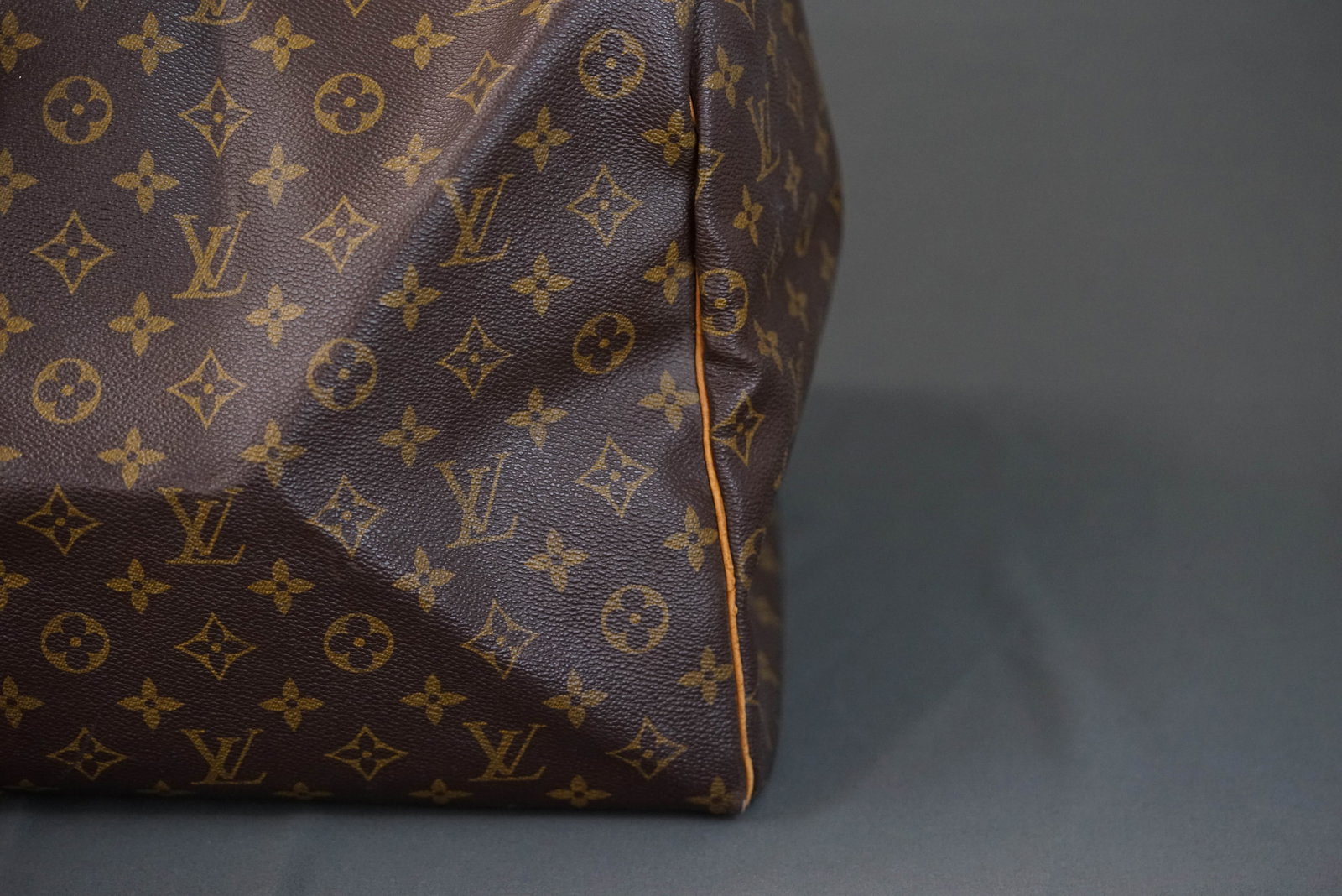 LOUIS VUITTON MONOGRAM KEEPALL 55 BOSTON BAG M41424 VI862 - 5