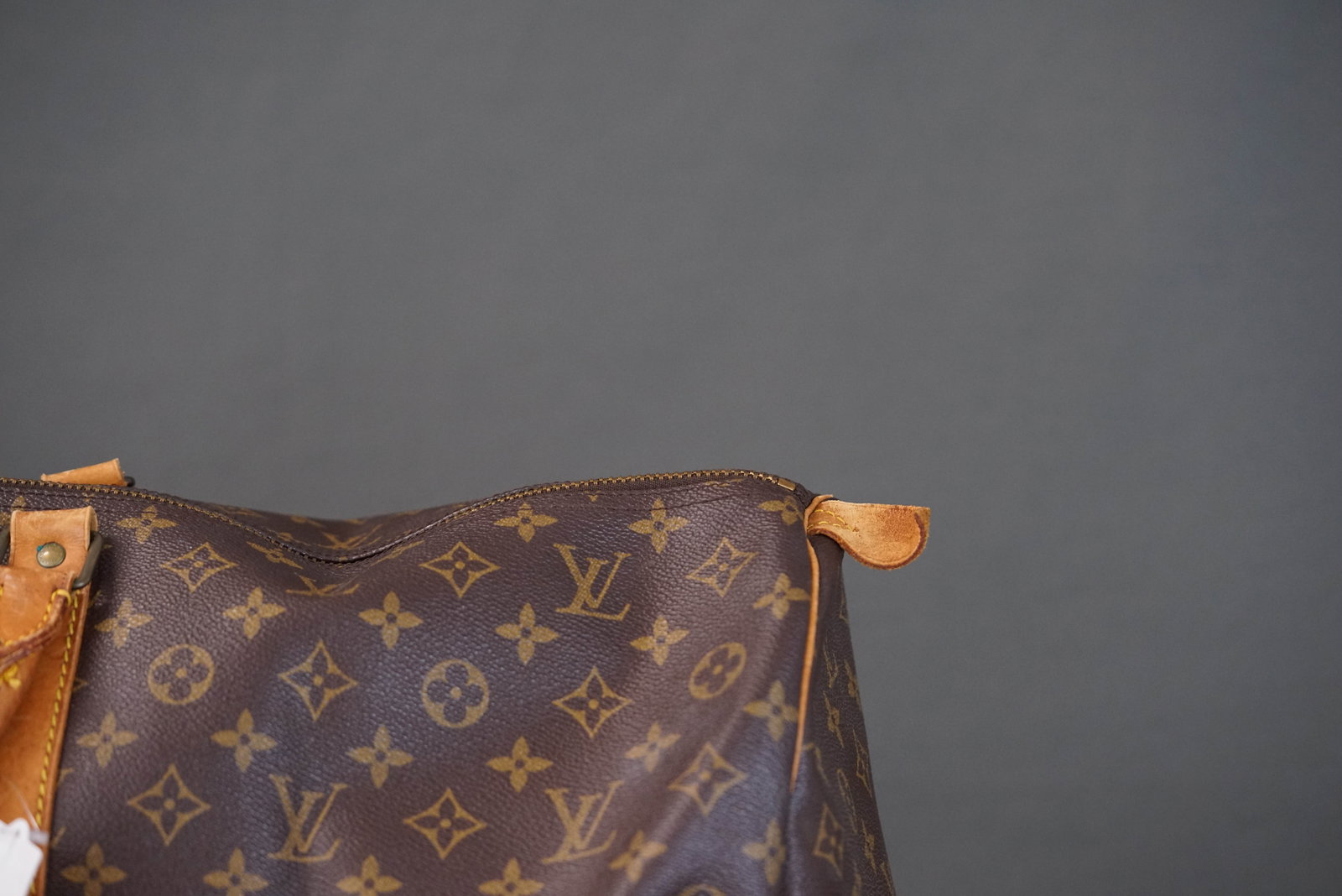 LOUIS VUITTON MONOGRAM KEEPALL 55 BOSTON BAG M41424 VI862 - 6
