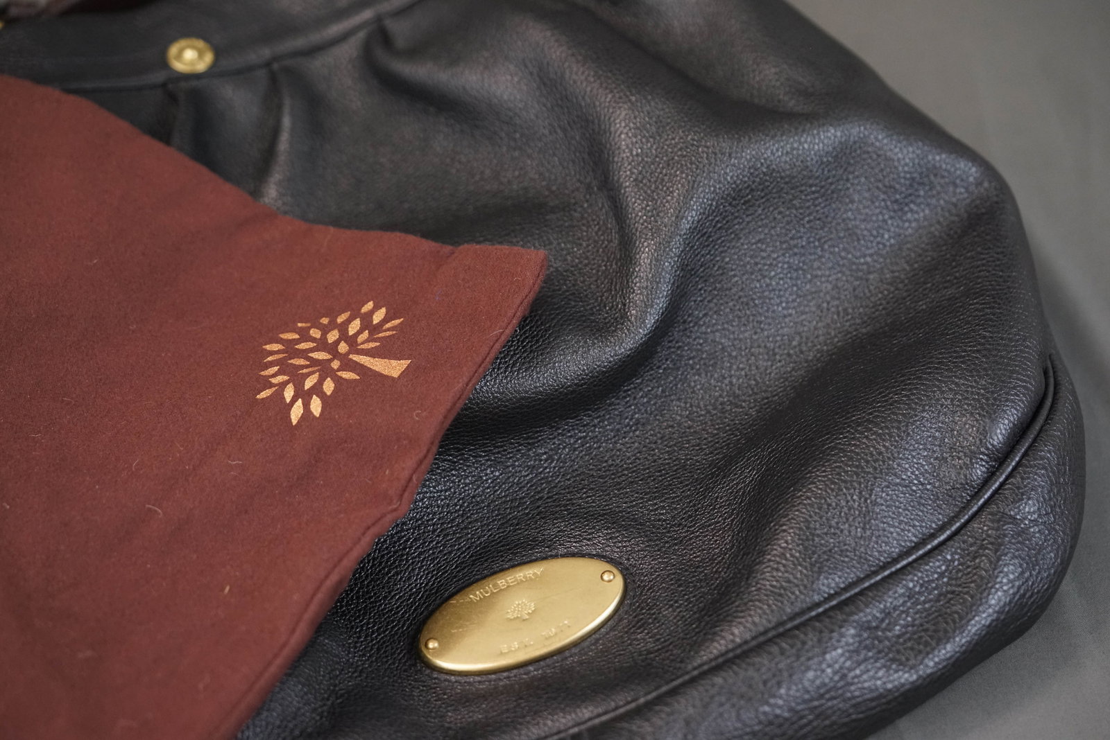 MULBERRY MITZY HOBO LEATHER BAG - 11