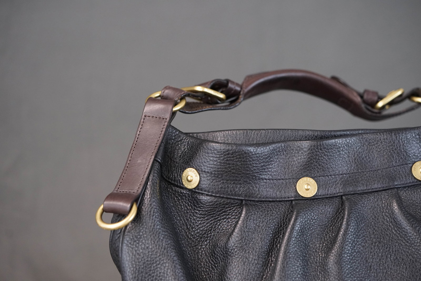 MULBERRY MITZY HOBO LEATHER BAG - 2