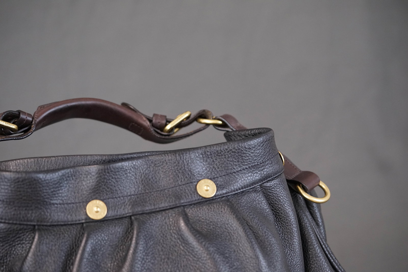 MULBERRY MITZY HOBO LEATHER BAG - 3