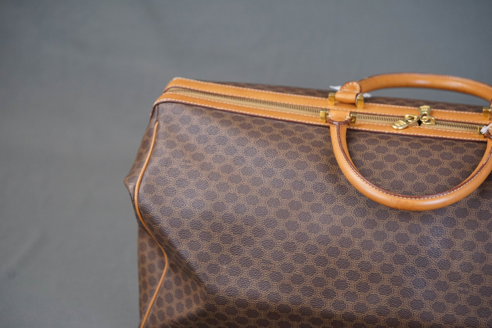CELINE MACADAM BOSTON BAG - 3