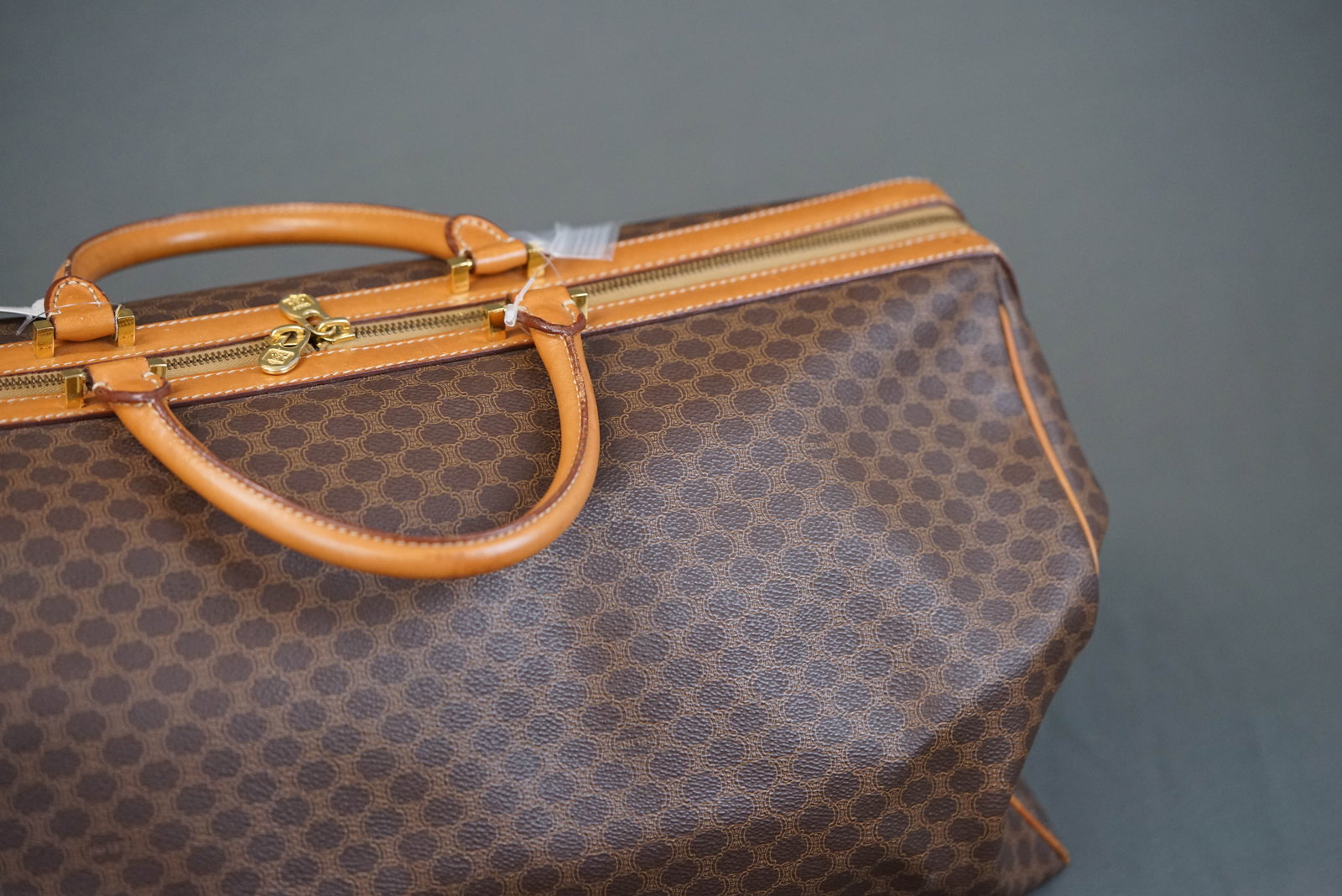 CELINE MACADAM BOSTON BAG - 5