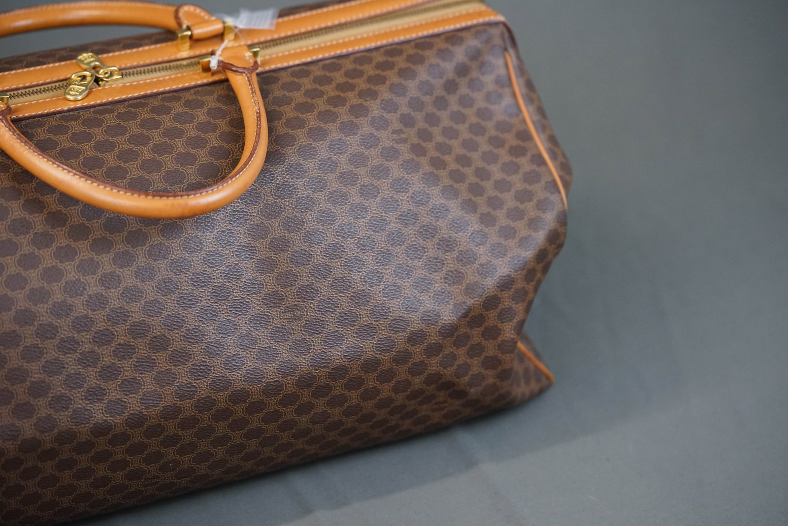 CELINE MACADAM BOSTON BAG - 6