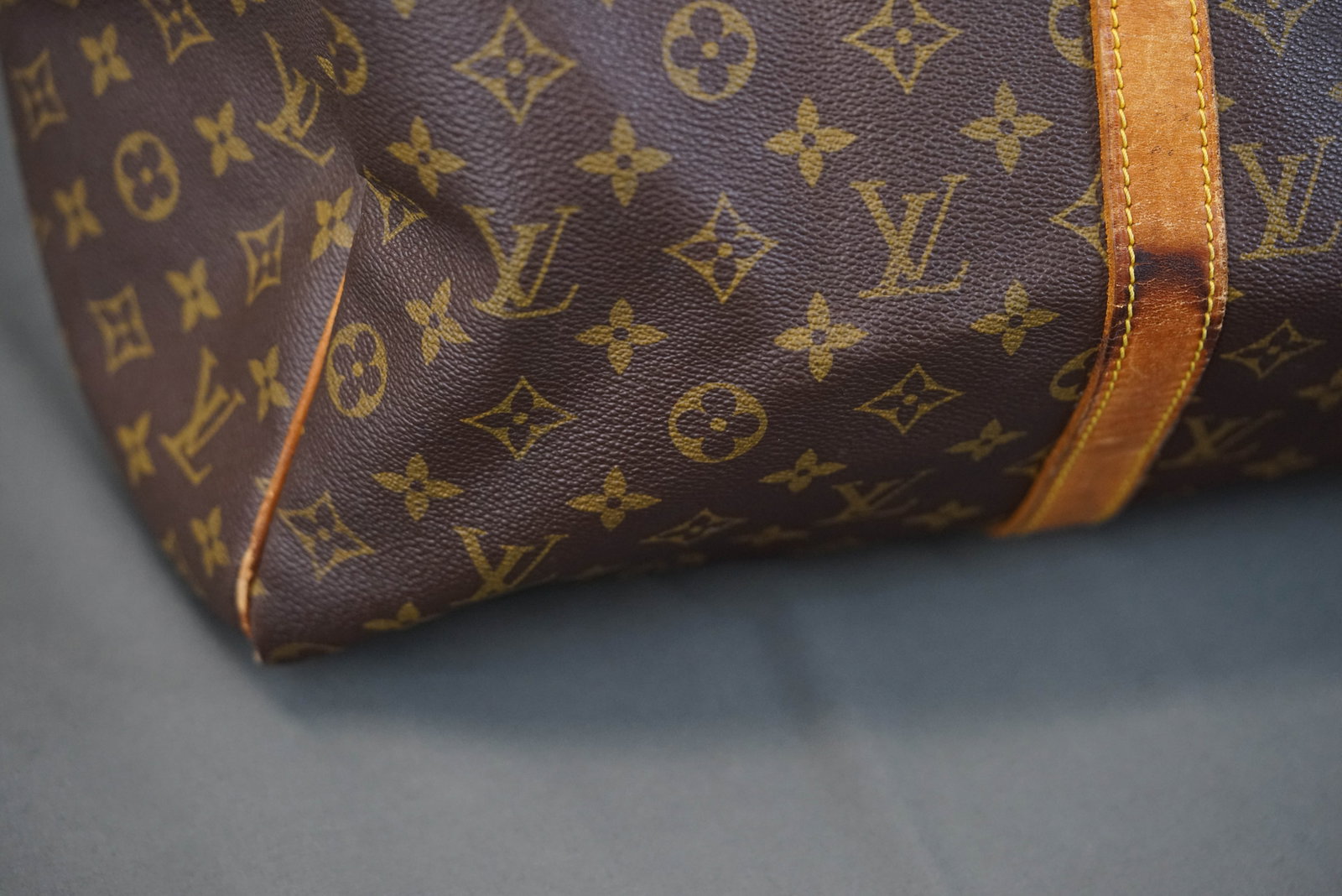 LOUIS VUITTON MONOGRAM KEEPALL BOSTON BAG M41426 842 MB - 12