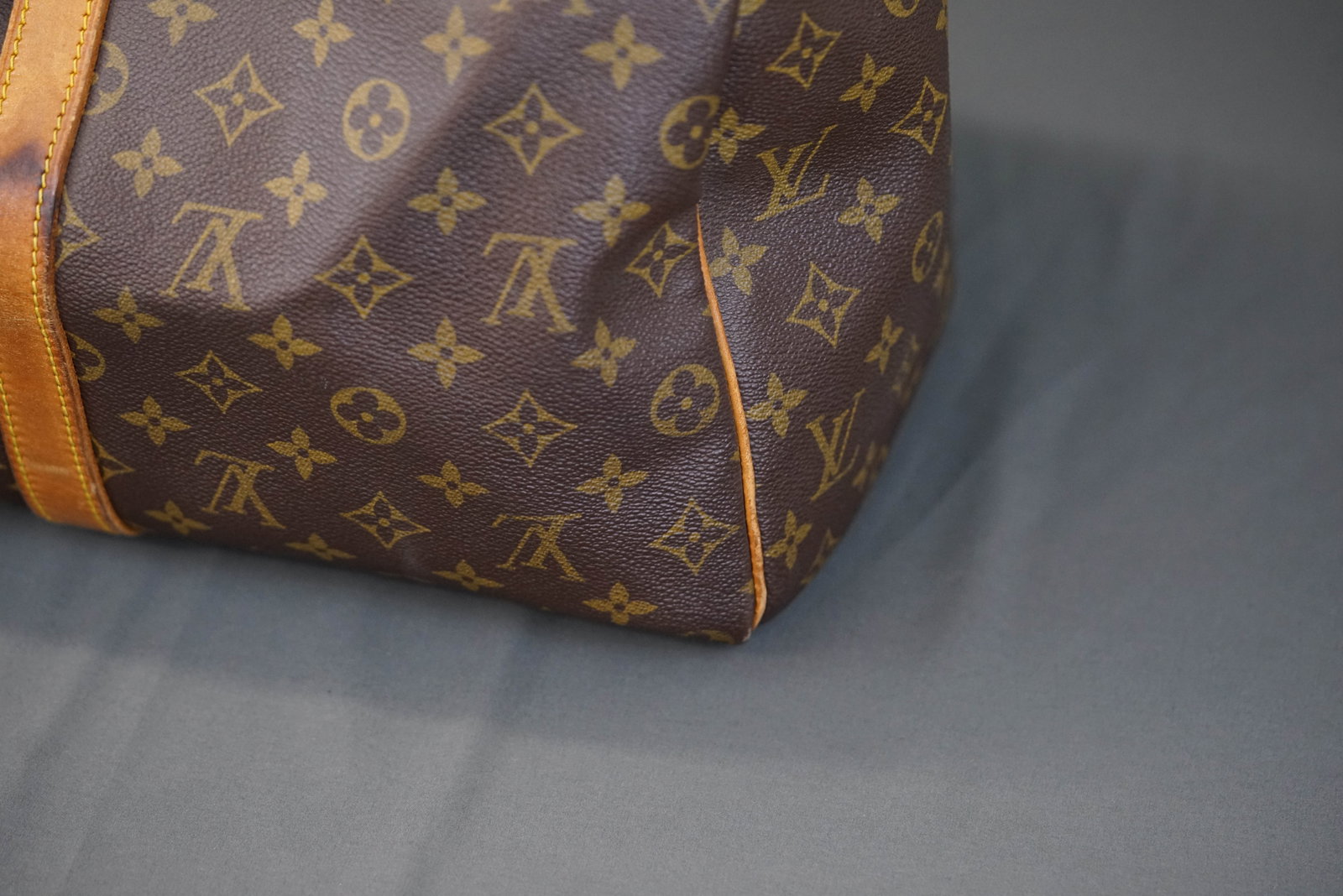 LOUIS VUITTON MONOGRAM KEEPALL BOSTON BAG M41426 842 MB - 5