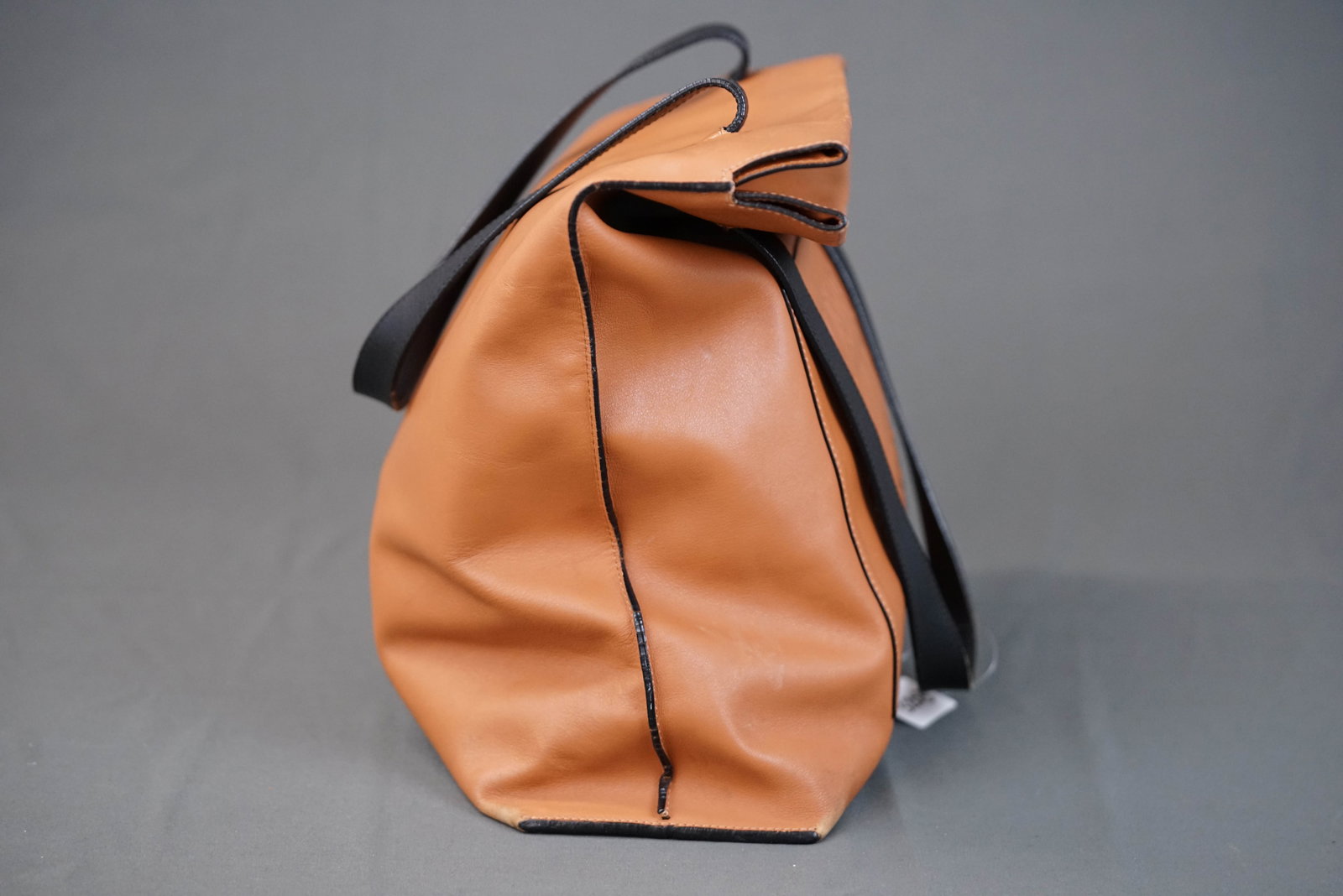 LOEWE ANAGRAM BROWN LEATHER TOTE BAG 261504 - 14