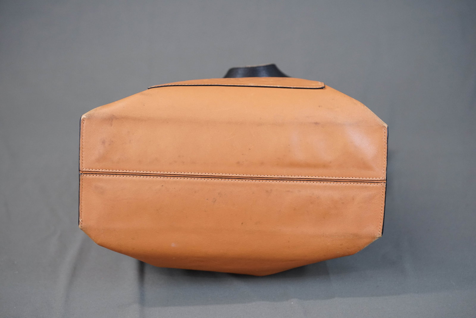 LOEWE ANAGRAM BROWN LEATHER TOTE BAG 261504 - 15