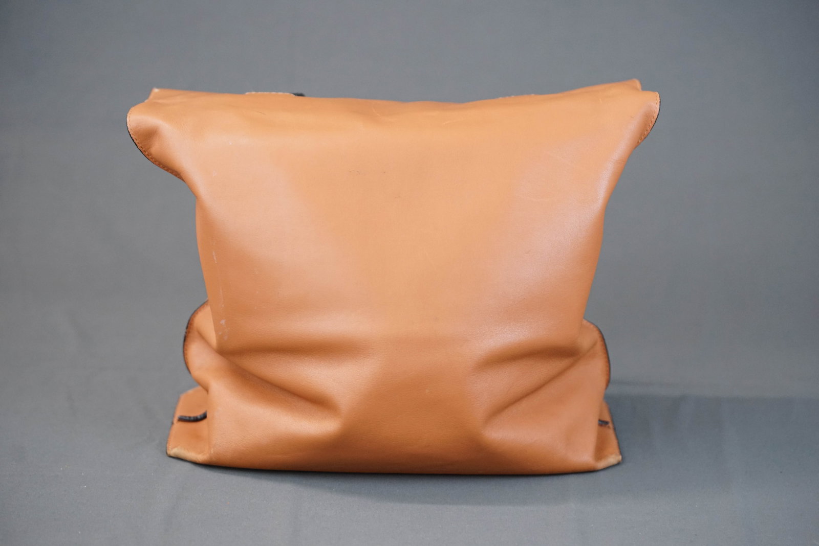 LOEWE ANAGRAM BROWN LEATHER TOTE BAG 261504 - 8