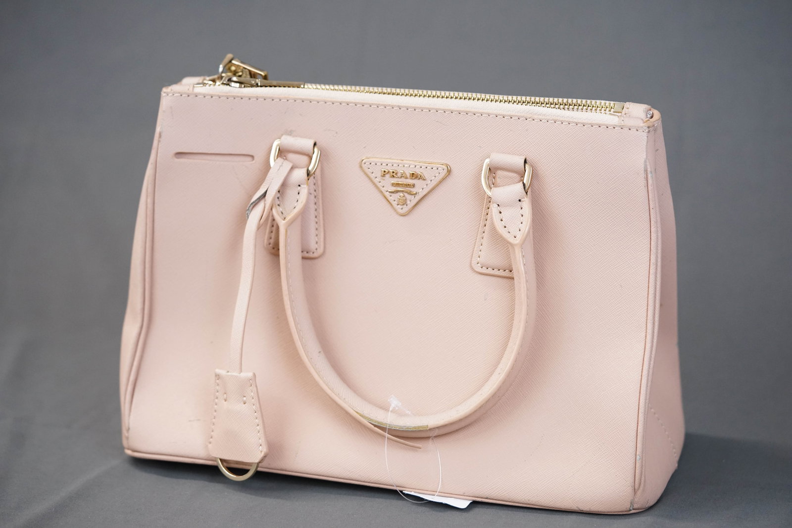 PRADA SAFFIANO CLOCHETTE PINK LEATHER - 2
