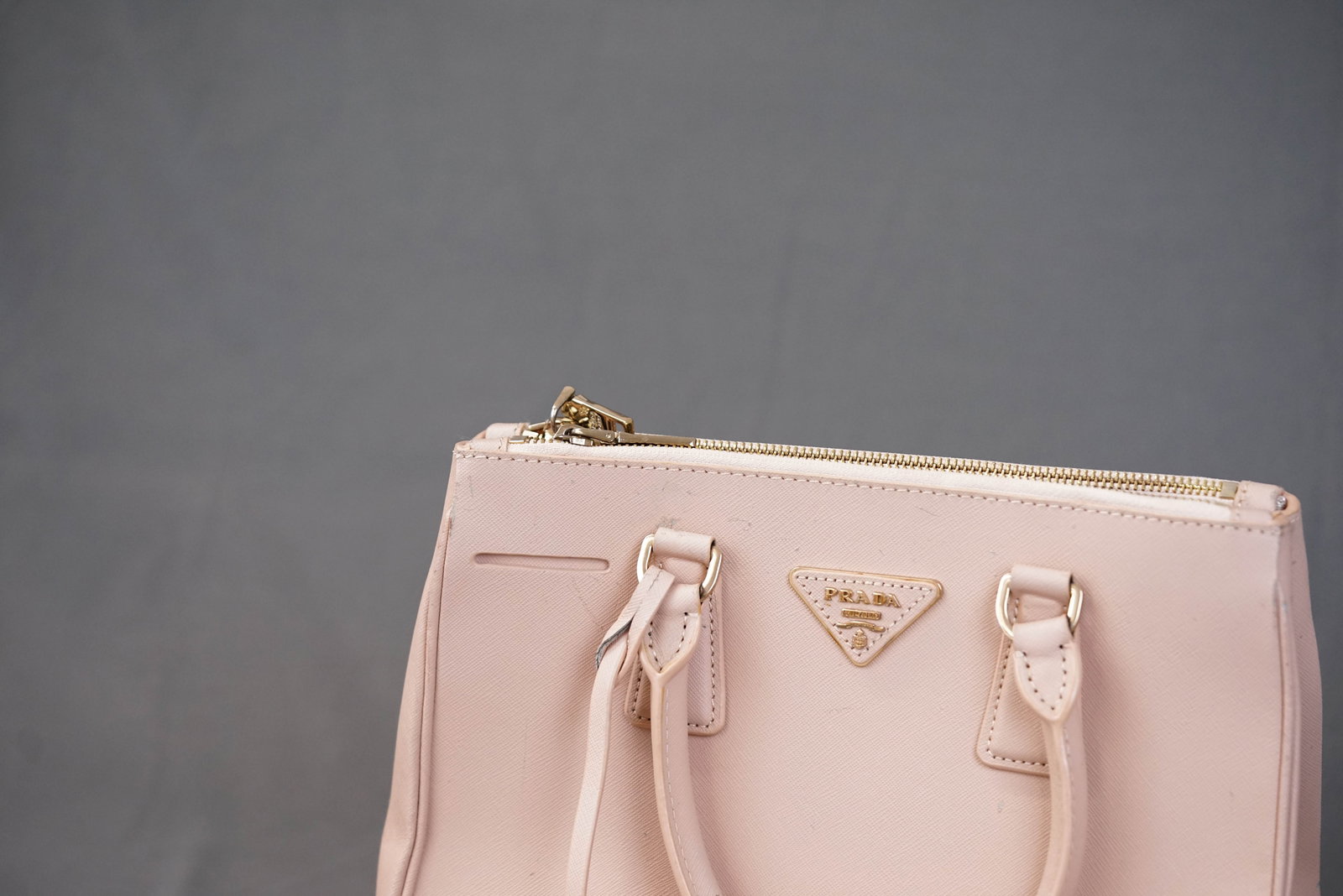 PRADA SAFFIANO CLOCHETTE PINK LEATHER - 3
