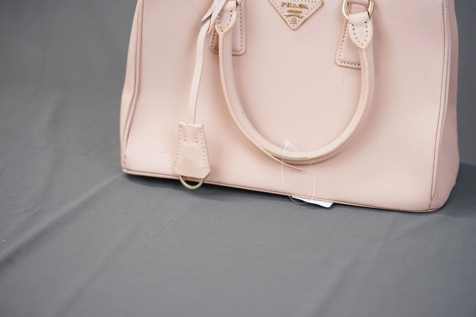 PRADA SAFFIANO CLOCHETTE PINK LEATHER - 4