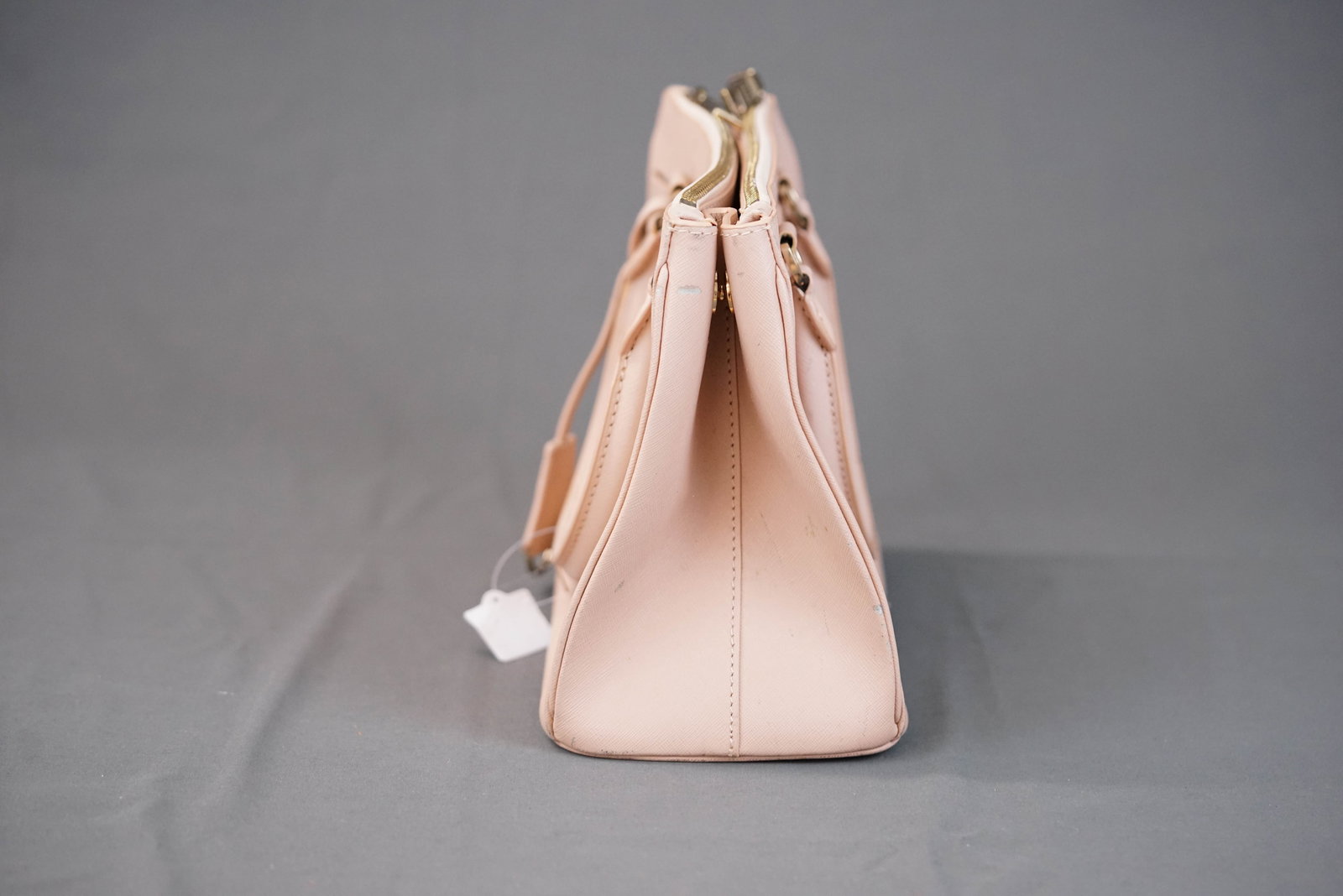 PRADA SAFFIANO CLOCHETTE PINK LEATHER - 6