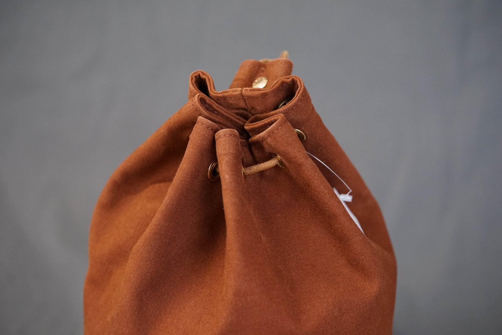 HERMES POLOCHON MIMIR BROWN CANVAS SHOULDER BAG - 2
