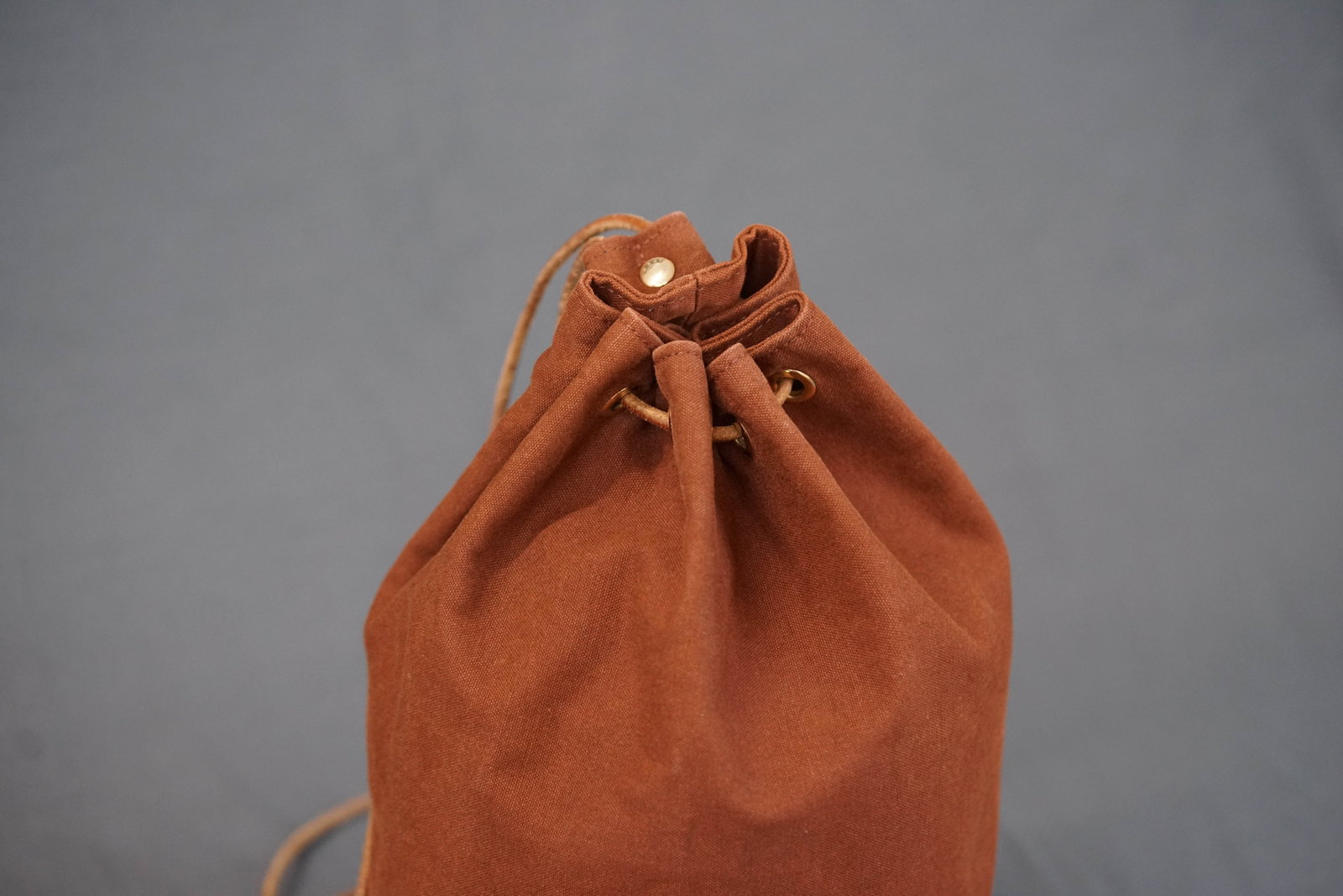 HERMES POLOCHON MIMIR BROWN CANVAS SHOULDER BAG - 5