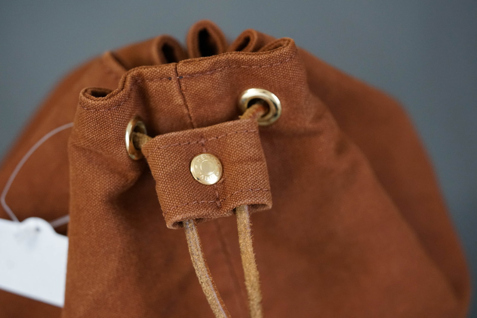 HERMES POLOCHON MIMIR BROWN CANVAS SHOULDER BAG - 6