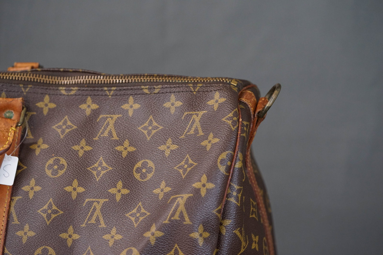 LOUIS VUITTON MONOGRAM 55 BOSTON BAG KEEPALL M41424 - 5