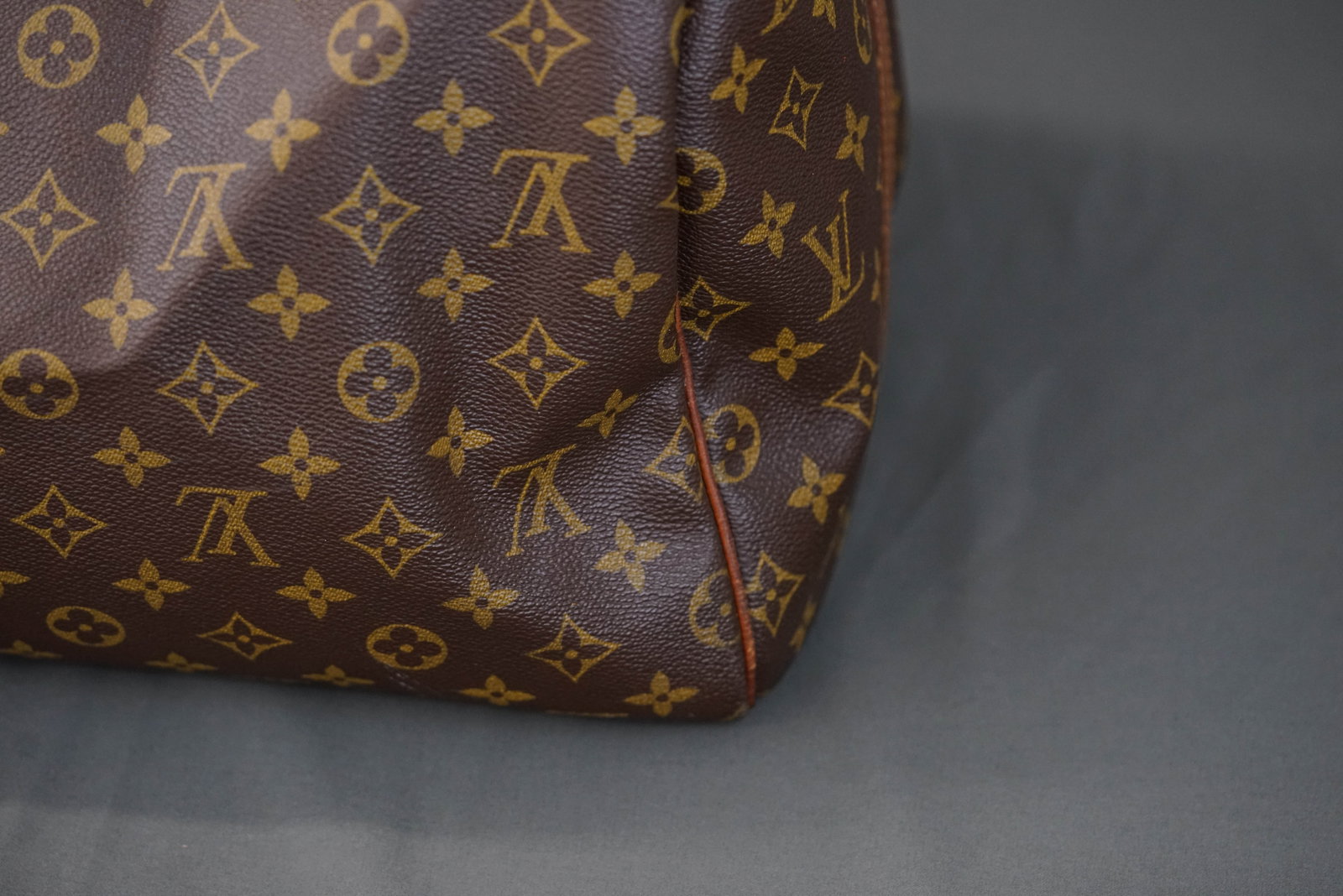 LOUIS VUITTON MONOGRAM 55 BOSTON BAG KEEPALL M41424 - 6