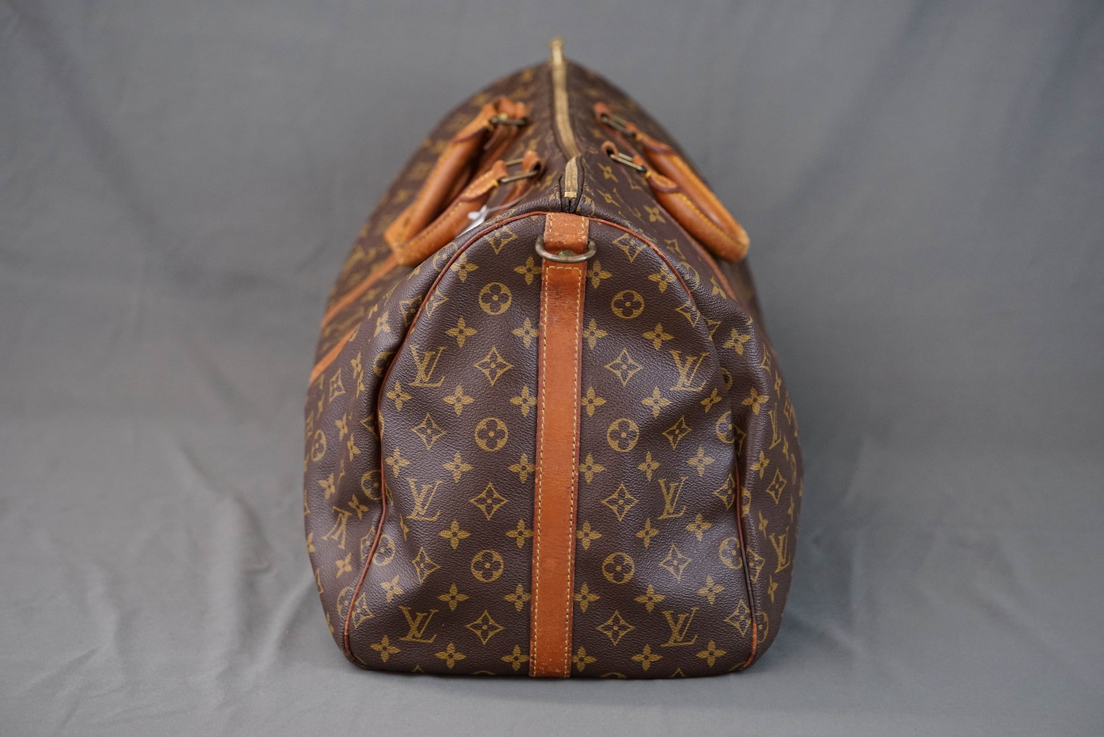 LOUIS VUITTON MONOGRAM 55 BOSTON BAG KEEPALL M41424 - 7