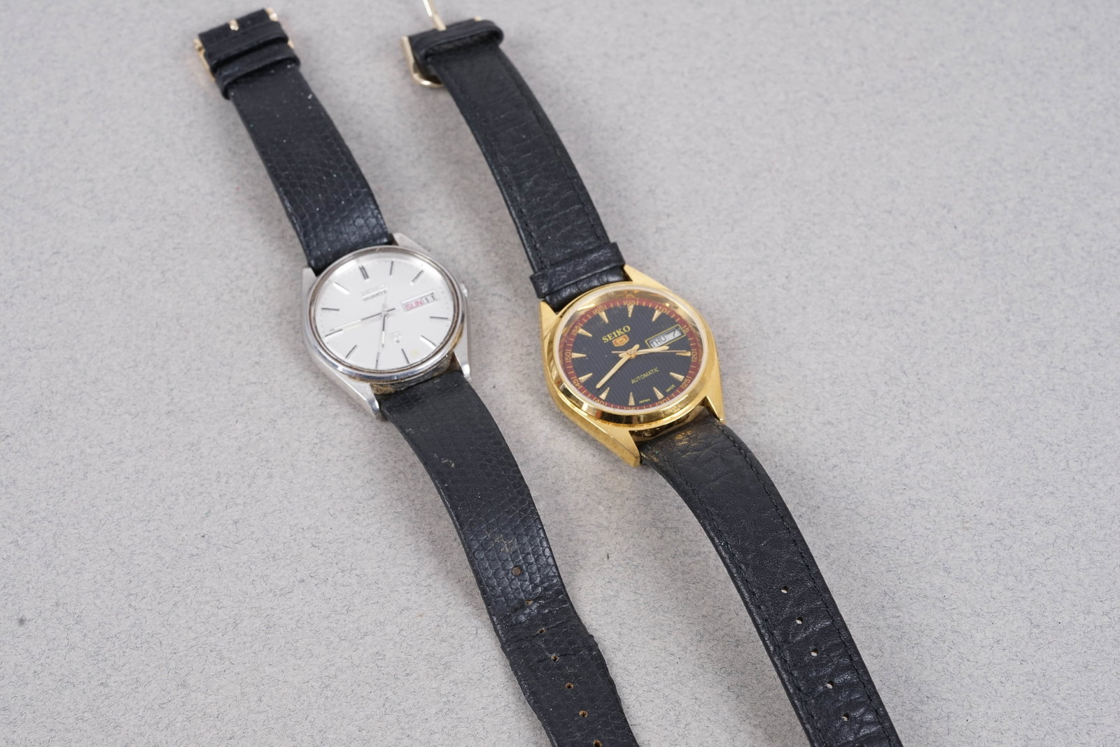 PAIR OF SEIKO WRISTWATCHES INCL. AUTOMATIC & QUARTZ - 2