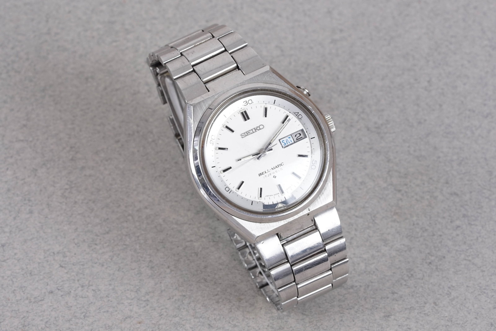 SEIKO BELL-MATIC DAY DATE WRISTWATCH REF. 4006-6080 - 2