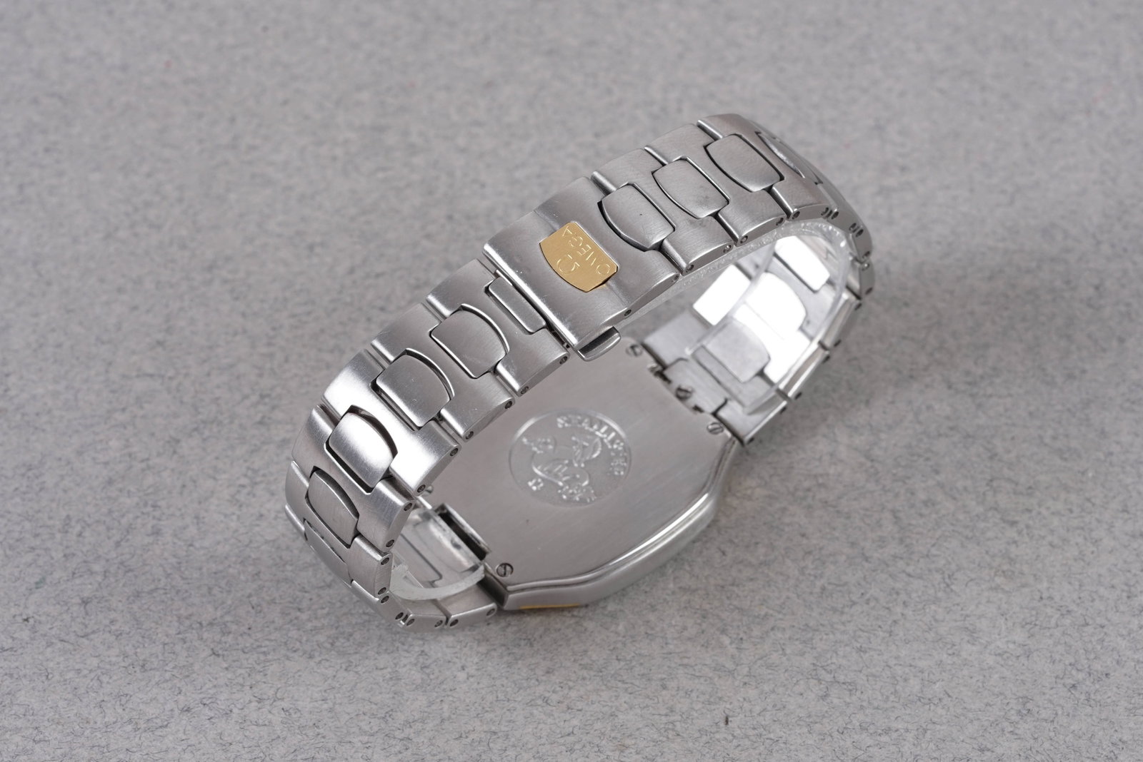 OMEGA SEAMASTER TWO TONE DIGITAL WRISTWATCH - 3