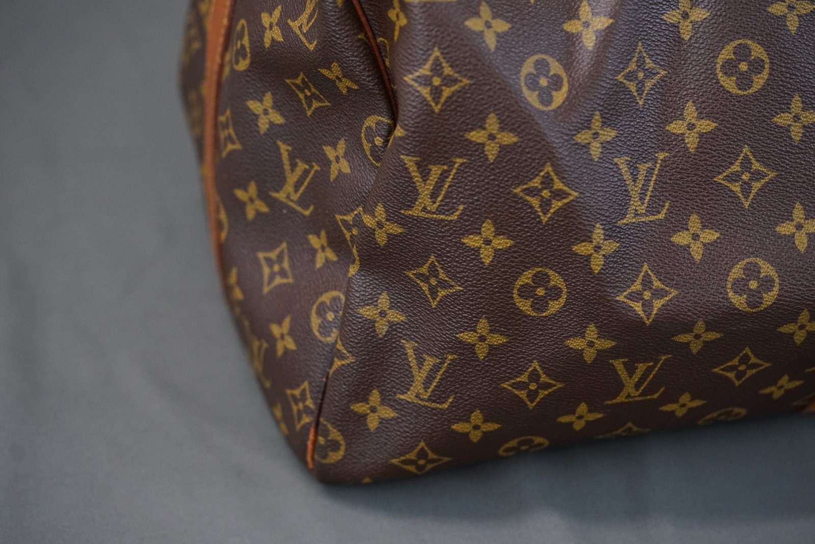 LOUIS VUITTON MONOGRAM 55 BOSTON BAG KEEPALL M41424 - 10