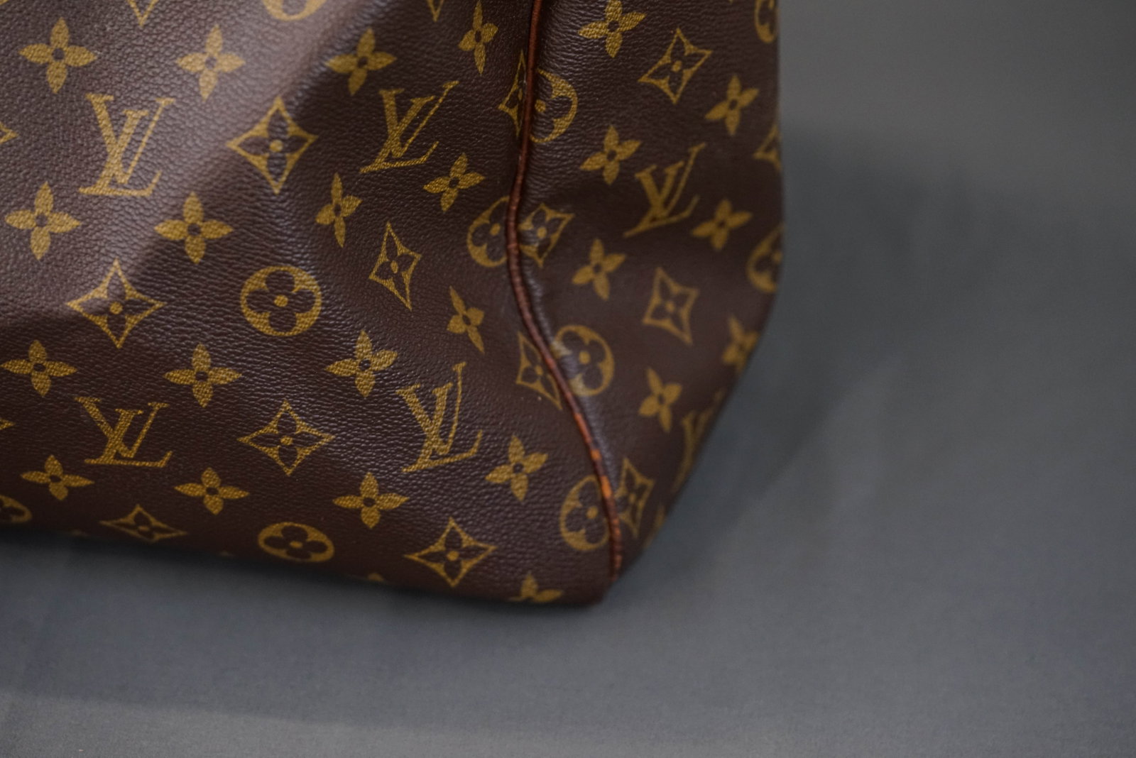 LOUIS VUITTON MONOGRAM 55 BOSTON BAG KEEPALL M41424 - 13
