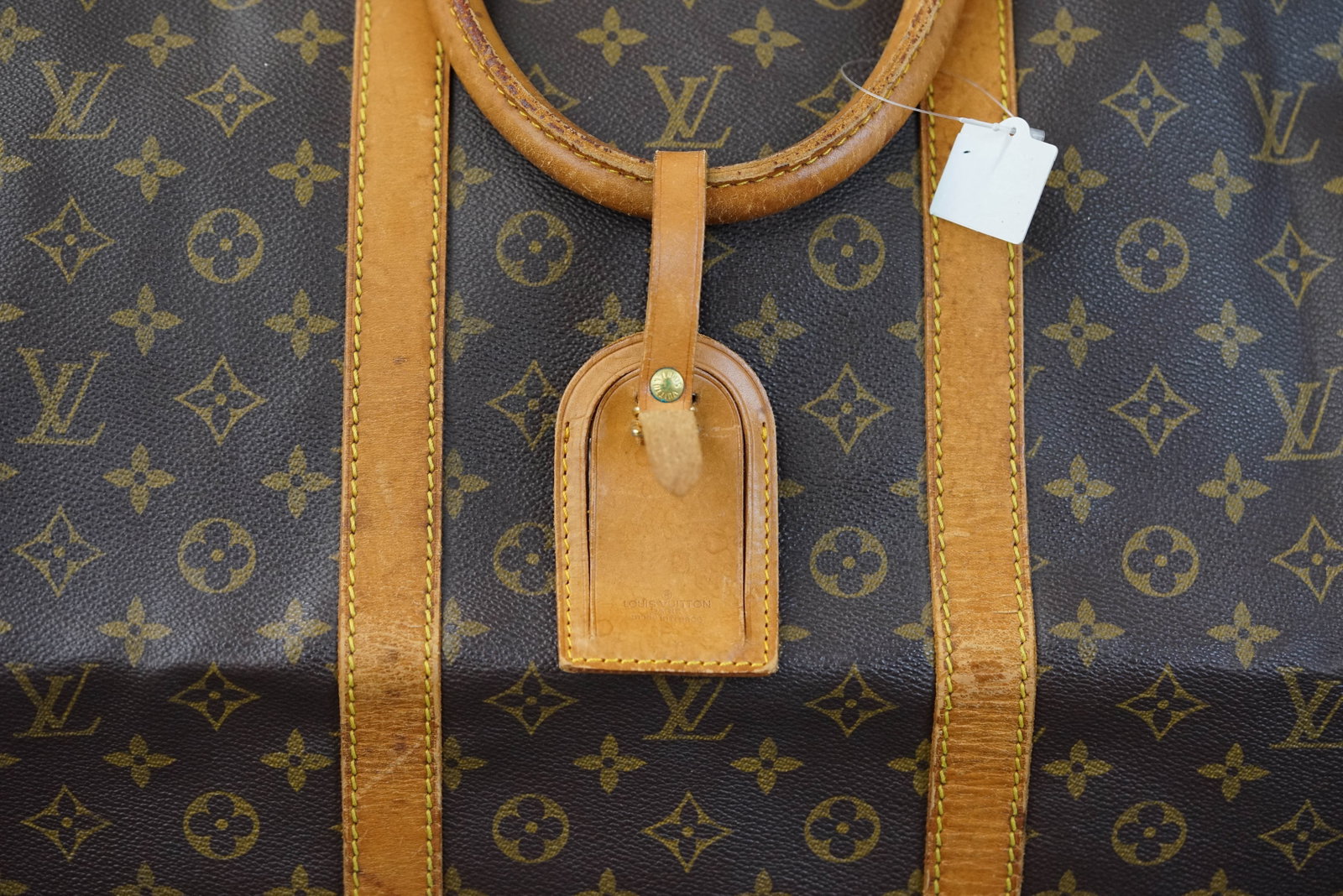 LOUIS VUITTON MONOGRAM KEEPALL 55 BOSTON BAG M41424 VI862 - 4
