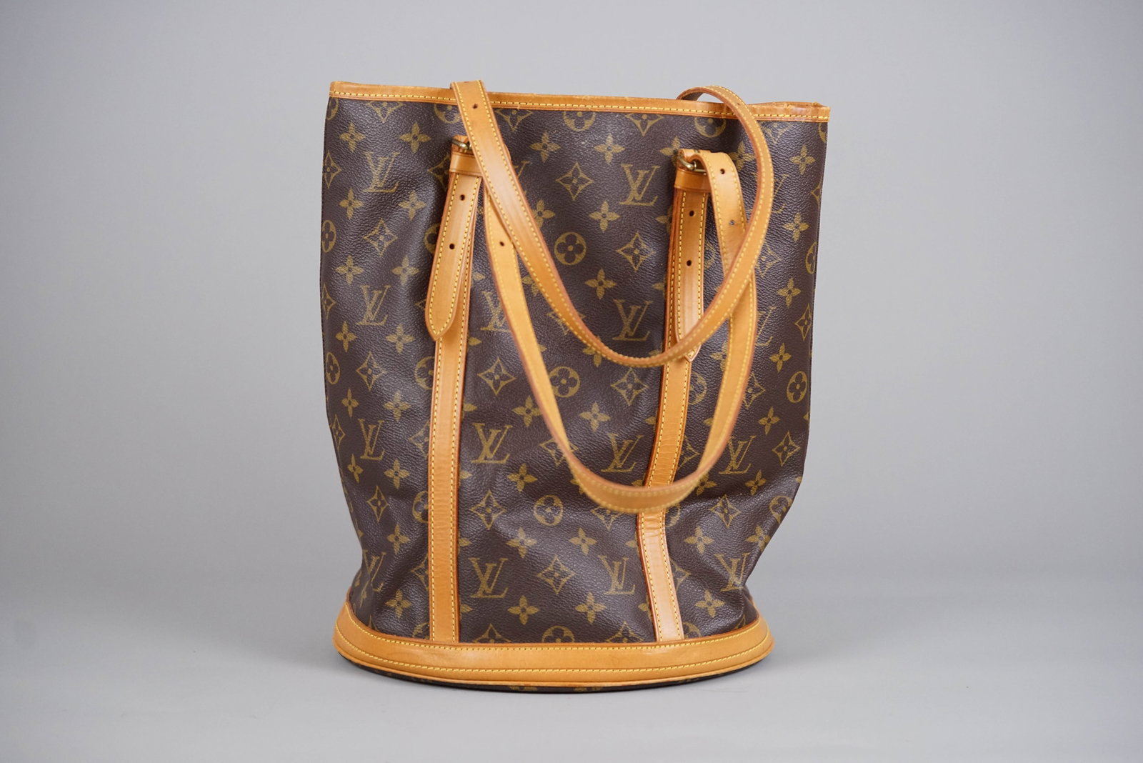 LOUIS VUITTON MONOGRAM BUCKET TOTE BAG M42236 - 6