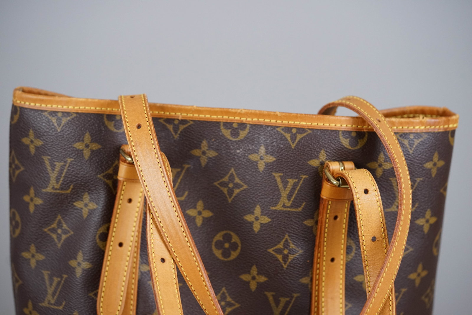LOUIS VUITTON MONOGRAM BUCKET TOTE BAG M42236 - 7