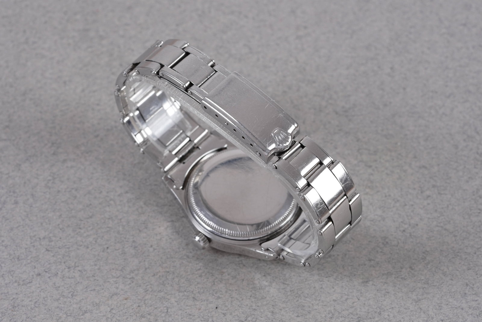 ROLEX OYSTER PERPETUAL HONEYCOMB DIAL FLAT SIDE REF. 6532 CIRCA - 4