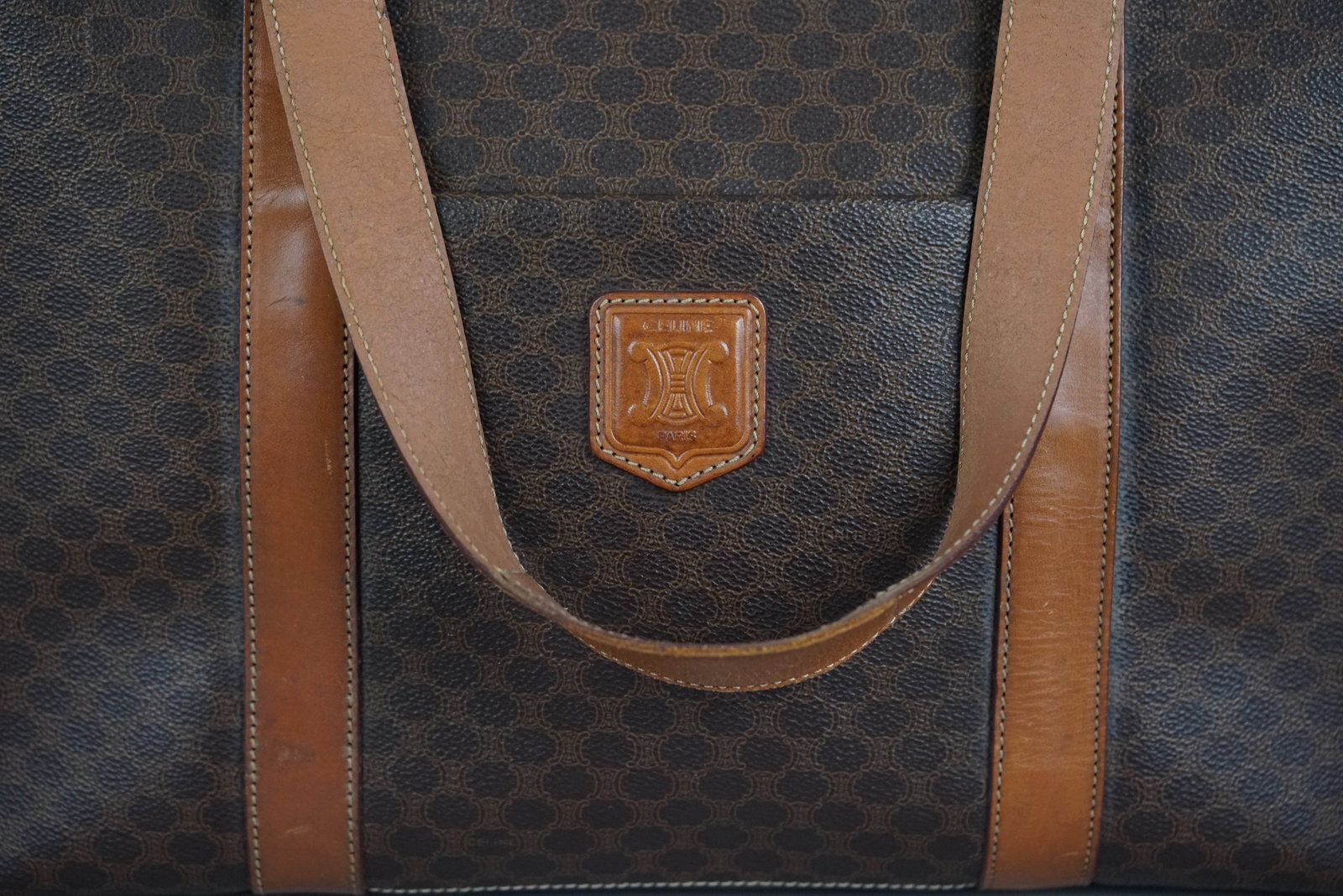 CELINE MACADAM TOTE BAG - 4