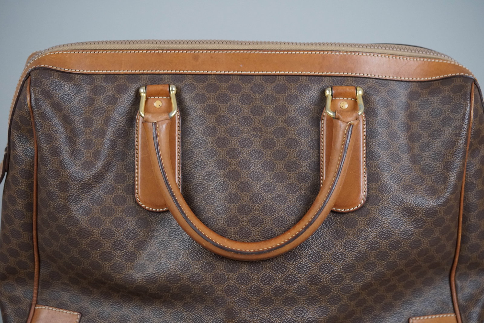 CELINE MACADAM BOSTON HOLDALL BAG - 10