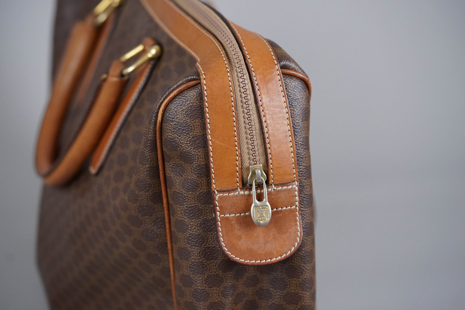 CELINE MACADAM BOSTON HOLDALL BAG - 12