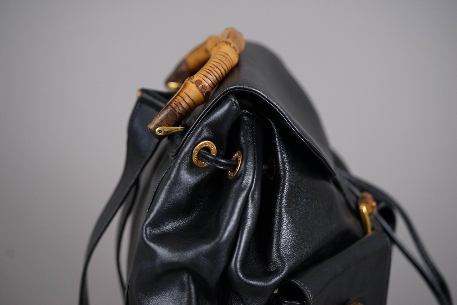 GUCCI BAMBOO BACKPACK LEATHER 0016 - 11